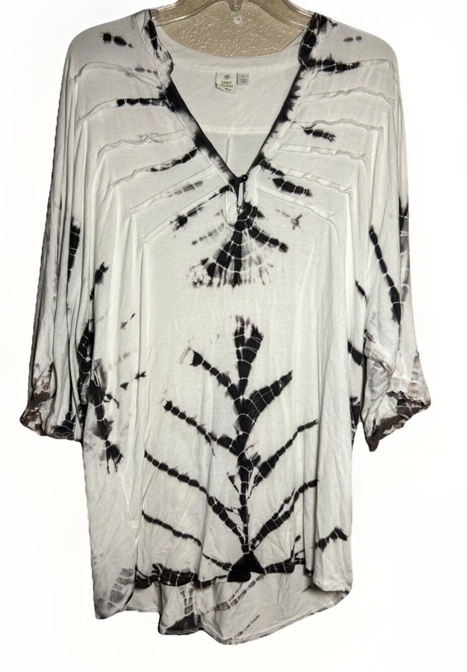 Saint Tropez West Tie Dye Bathing suit Cover-Up Large